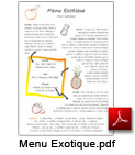 Menus et recettes gratuites Lyon 69007